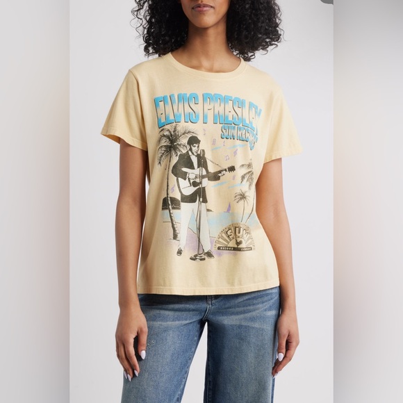 Daydreamer La Tops - Daydreamer Sun Records Elvis Cotton Graphic Tee